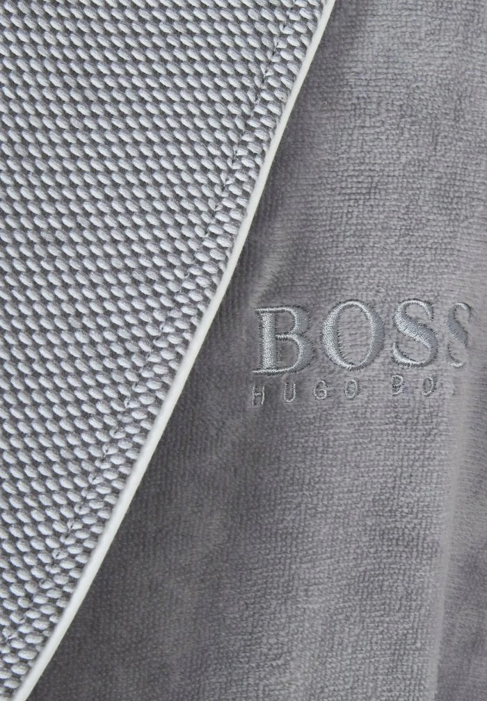 HUGO BADEMANTEL - Peignoir - Grey 2 HUGO BADEMANTEL - Peignoir - Grey – Image 2