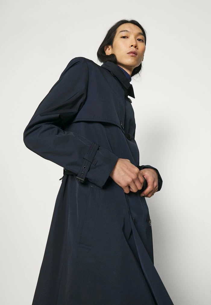 HUGO MALUKS - Trench - Dark Blue 4 HUGO MALUKS - Trench - Dark Blue – Image 4