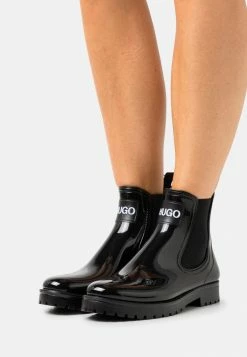 HUGO TABITA RAIN BOOTIE - Bottes En Caoutchouc - Black