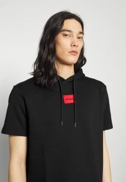 HUGO T-shirt Imprimé - Black -Pas Cher Hugo Boutique c2228741a54c4b3e9b24dc19afc11bde