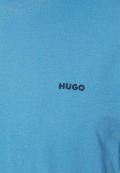 HUGO DERO - T-shirt Basique - Medium Blue -Pas Cher Hugo Boutique c4ca226d1fcf4f99ba06b51d8033f488