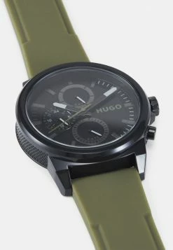 HUGO RELAX - Montre - Green/black -Pas Cher Hugo Boutique ca1f642814ed4aa4bffb7b9d81836bc5