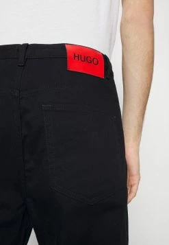 HUGO Jean Droit - Black -Pas Cher Hugo Boutique cc0941bff1ed4aa1872313dcb1e570fa