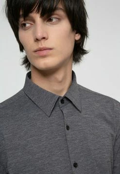 HUGO ERMO - Chemise - Anthracite -Pas Cher Hugo Boutique d05d253c53c34338a720cc7907634859