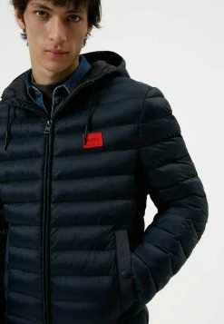 HUGO BALIN - Veste Mi-saison - Dark Blue -Pas Cher Hugo Boutique d08ffe74a81b4a3e96399bf52a0019cb