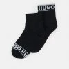 HUGO LOGO 2 PACK - Chaussettes - Black