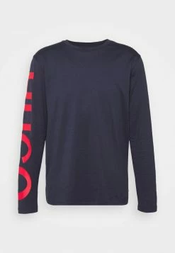 HUGO DEMEOS - T-shirt à Manches Longues - Dark Blue -Pas Cher Hugo Boutique d1cb9b5093f243708a6f2b15f5104f50