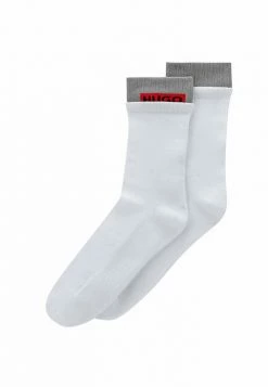 HUGO QS DOUBLE WELT CC - Chaussettes - White