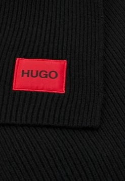 HUGO ZAFF - Écharpe - Schwarz -Pas Cher Hugo Boutique d271ce2e973d4336adecbc1e78fac8d3