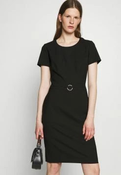 HUGO KILINA - Robe En Jersey - Black -Pas Cher Hugo Boutique d39b1533e108460a9b7abdd96cd310c3