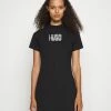 HUGO NARCISSA - Robe En Jersey - Black