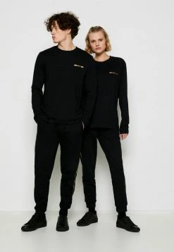 HUGO DEROL METALLIC UNISEX - T-shirt à Manches Longues - Black/gold -Pas Cher Hugo Boutique d6b6642cea2f4c45b9bf9a818f672c8d