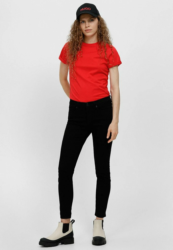 HUGO T-shirt Basique - Red 2 HUGO T-shirt Basique - Red – Image 2