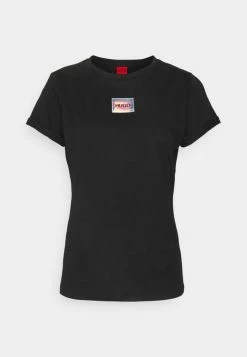 HUGO THE SLIMTEE - T-shirt Imprimé - Black -Pas Cher Hugo Boutique db43e172ec4242b5820237c1e4026b23