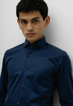 HUGO KASON - Chemise Classique - Dark Blue -Pas Cher Hugo Boutique dbf87e32eec14b92bece578e1d36bf4b
