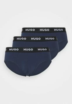 HUGO HIPBRIEF 3 PACK - Slip - Navy