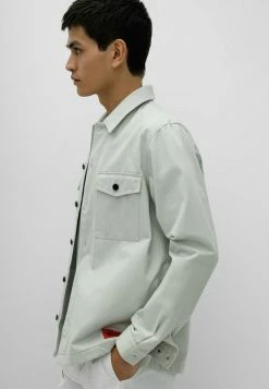 HUGO ENALU - Chemise - Light Green -Pas Cher Hugo Boutique e4f34c9ec46e4dc4a29692c6f0a5ed65