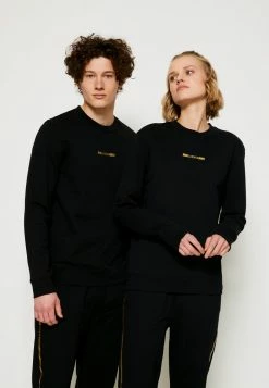 HUGO DICAGO METALLIC UNISEX - Sweatshirt - Black/gold