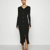 HUGO SAFFAT - Robe Pull - Black