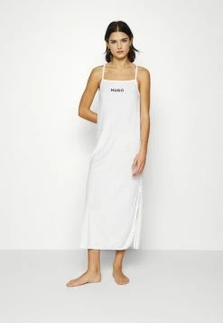 HUGO DRESS TERRY PURE - Chemise De Nuit / Nuisette - White