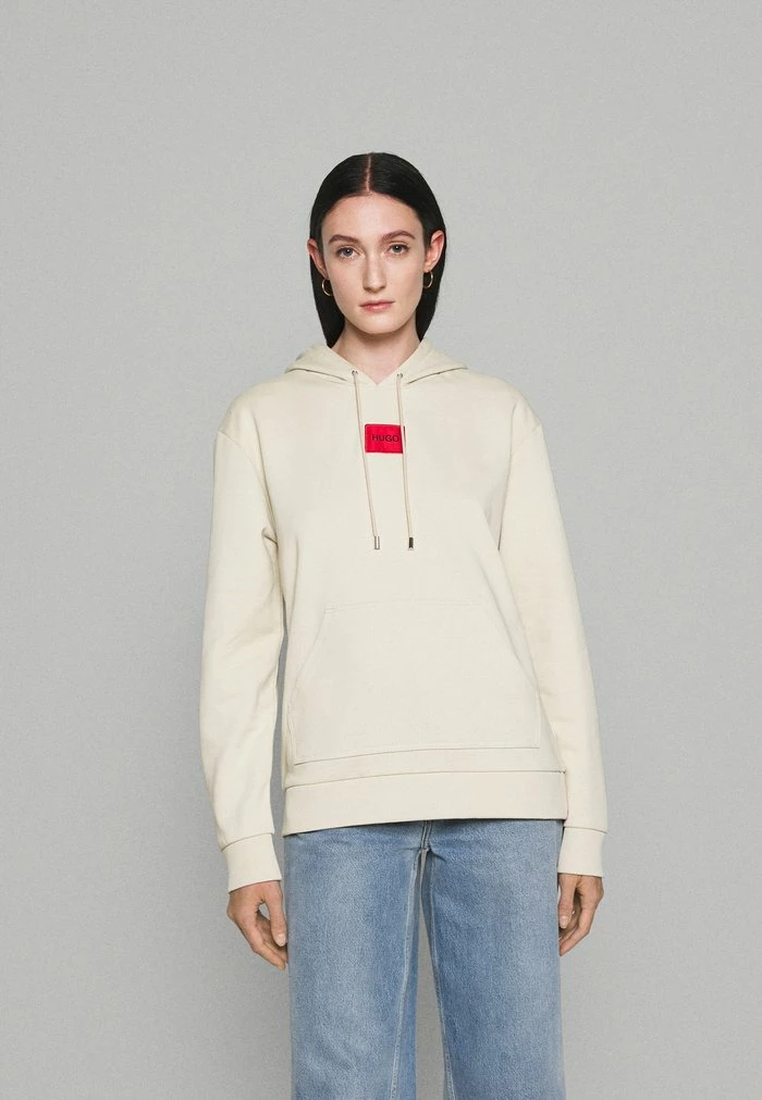 HUGO DASARA RED LABEL - Sweat à Capuche - Light Beige 1 HUGO DASARA RED LABEL - Sweat à Capuche - Light Beige