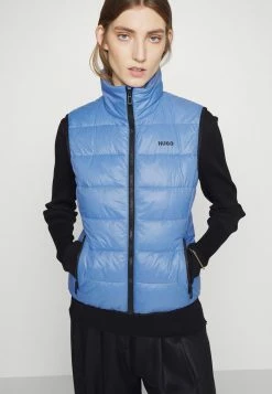 HUGO FANDICIA - Veste Sans Manches - Medium Blue -Pas Cher Hugo Boutique e839b95e48f8445b98b171bea790c78f