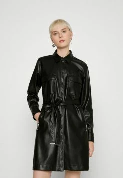 HUGO KAMILAS - Robe Chemise - Black