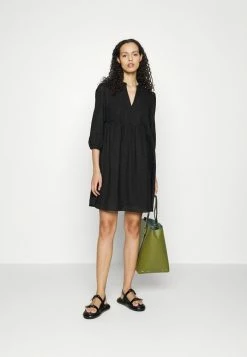 HUGO KULIA - Robe De Jour - Black -Pas Cher Hugo Boutique ec0fa70cc2b74e44b3bfaa6a69bf8c92