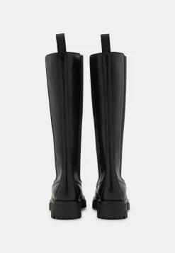 HUGO AXEL CHELSEA BOOT - Bottes à Plateau - Black -Pas Cher Hugo Boutique eeaec54899744258a16776ace179e5c8