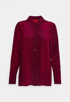 HUGO ELIFIANA - Chemisier - Mottled Dark Red -Pas Cher Hugo Boutique ef9c48acacbd4d6d8b1e94581cb9a8e4