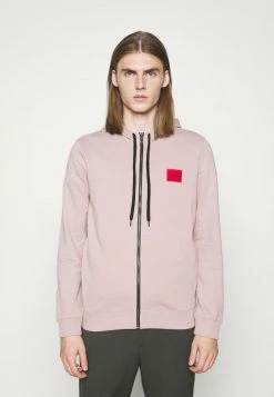 HUGO DAPLE - Sweat à Capuche Zippé - Light/pastel Brown