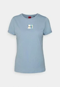 HUGO THE SLIMTEE - T-shirt Imprimé - Light Pastel Blue -Pas Cher Hugo Boutique f1b12c1b718a4a919badfb51da23e664