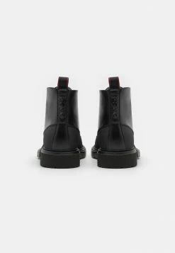 HUGO DART - Bottines à Lacets - Black -Pas Cher Hugo Boutique f28e60414d8c4c39938437e14318e687