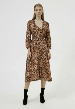 HUGO VICTORIA LEO - Ceinture Taille Haute - Brown