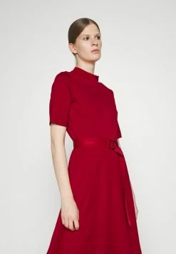 HUGO DARFIA - Robe En Jersey - Dark Red -Pas Cher Hugo Boutique f480152e69db448aab910603e75f1be2
