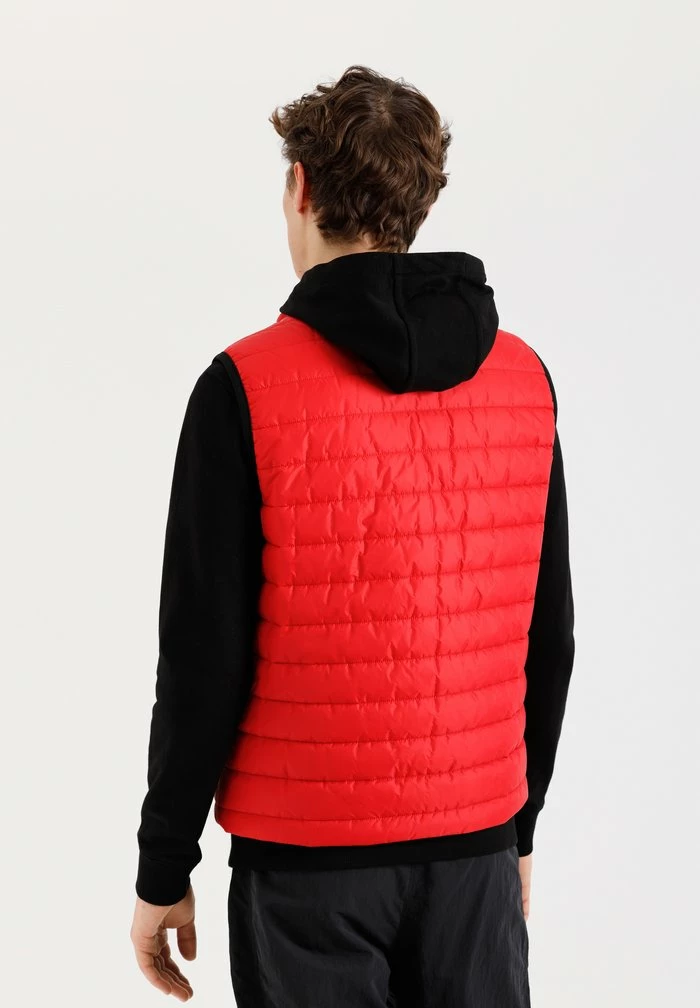 HUGO BENTINO - Veste Sans Manches - Red 3 HUGO BENTINO - Veste Sans Manches - Red – Image 3