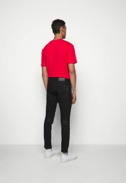 HUGO Jean Slim - Black -Pas Cher Hugo Boutique f5ba4f8ee5fd4f7c883a896fe7a306c7