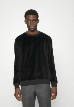 HUGO DELVETY - T-shirt à Manches Longues - Black