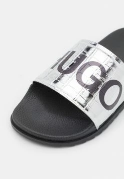 HUGO MATCH - Mules - Silver-coloured 13 HUGO MATCH - Mules - Silver-coloured -Pas Cher Hugo Boutique f8846b0e3f4f43b4a7ff767a21ce8ea6