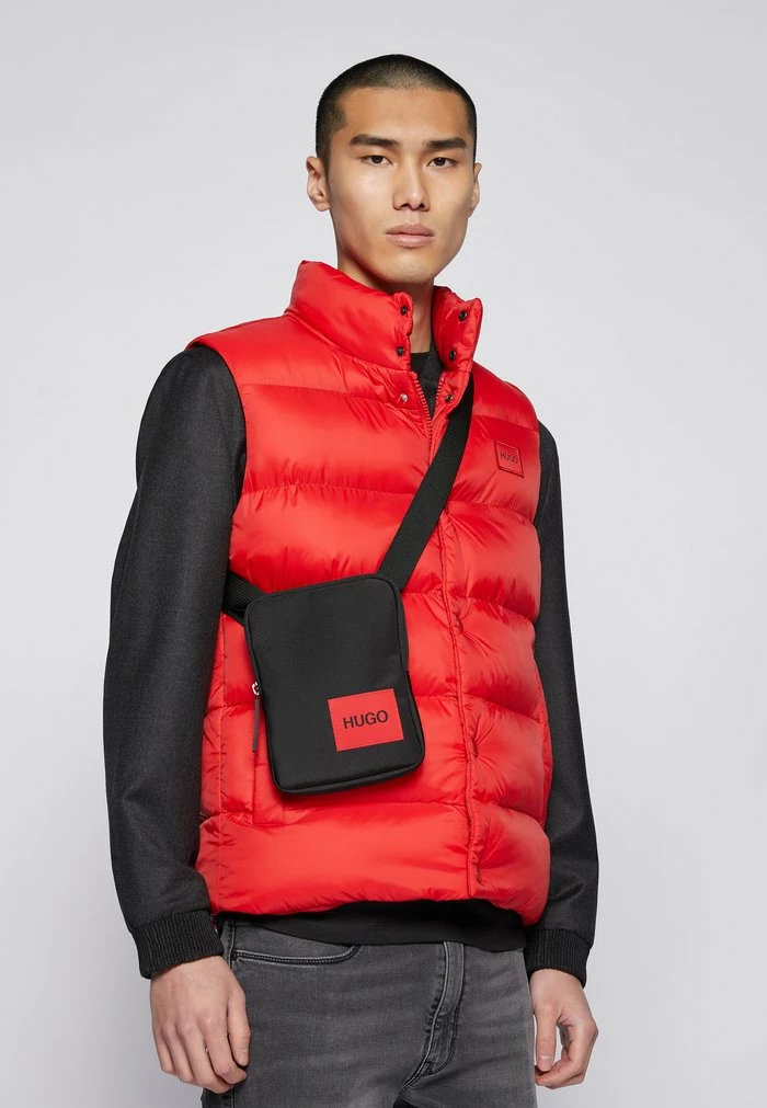 HUGO ETHON ZIP UNISEX - Sac Bandoulière - Black 1 HUGO ETHON ZIP UNISEX - Sac Bandoulière - Black