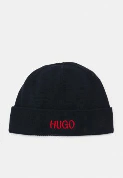 HUGO HAT UNISEX - Bonnet - Black