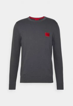 HUGO SAN CASSIUS - Pullover - Charcoal -Pas Cher Hugo Boutique fa13f4c1b2bc4226b452a1a5824f286b