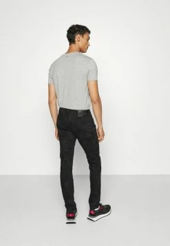 HUGO Jeans Skinny - Black -Pas Cher Hugo Boutique fab820315a424e1da0970d34110e70e9