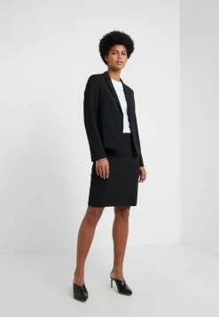 HUGO THE SHORT JACKET - Blazer - Black -Pas Cher Hugo Boutique fc276668227f47c8b8b11c9e15cdf20a