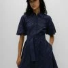 HUGO Robe Chemise - Dark Blue