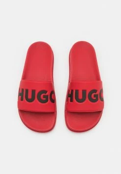 HUGO MATCH IT SLID UNISEX - Mules - Dark Red -Pas Cher Hugo Boutique ff28411a254a4fc8aa110c2375f700be
