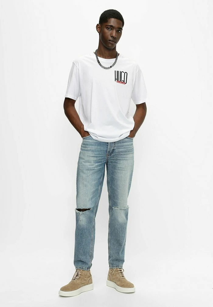 HUGO QUIVER - Bottines à Lacets - Beige 1 HUGO QUIVER - Bottines à Lacets - Beige